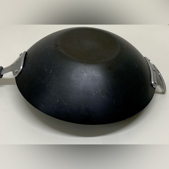 Vtg Maganalite Professional Silicone Rubber Handled 14” Non Stick Stir Fry Wok - Picture 10 of 12